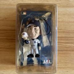 ヤンキース 松井秀喜選手 バブルヘッドフィギュア人形+JAL