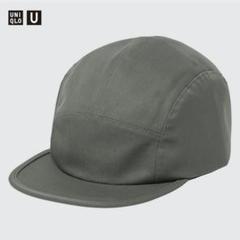 ユニクロ UNIQLO U ブロックテックジェットキャップ OLIVE