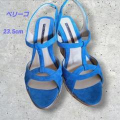美品 PELLICO ミュールサンダル パンプス イタリア製 スエード 38.5 本日特価】 美品 PELLICO ミュールサンダル パンプス イタリア製