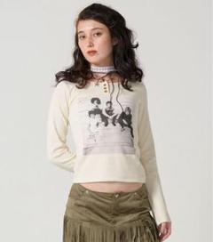 QUEEN ヘンリーネックTシャツ tinajojun