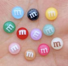 エムアンドエムズ　M&M’s チョコ　マーブルチョコ　ネイルパーツ　パーツ　素材