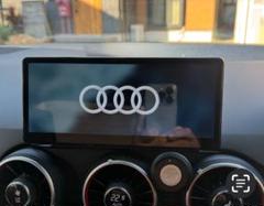 AUDI TT（8S）専用モニターステー　非売品（艶消し黒塗装済み） パネル　① 数量限定 AUDI TT（8S）専用モニターステー 非売品（艶消し黒