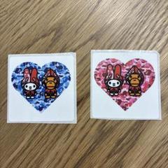 BAPE×マイメロコラボステッカー