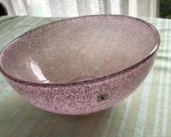 IWATA GLASS　泡入り大皿 岩田工芸硝子ガラス盛皿 : 昭和レトロポップ食器雑貨通販ショップ
