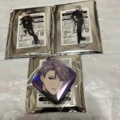 刀剣乱舞 大本丸博 スクエア缶バッジ ミニアクリルスタンド 村雲