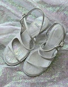 ALM. サンダル オーロラ 37 ASCOLI LEATHER SANDALS