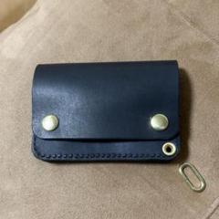 ハンドメイド】 ミニ トラッカーウォレット 小判カン付 - メルカリ