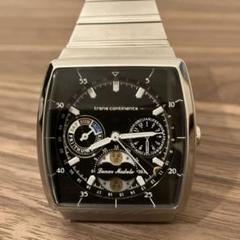 TRANS CONTINENTS　機械式自動巻き　メンズ腕時計　稼働良好　美品 taq-8802-07.jpg