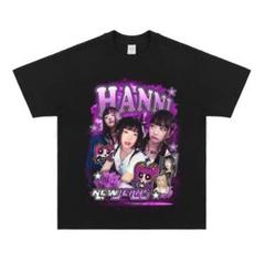 【Newjeansヘイン着用】 MOMENTEL プリントT NewJeansプリント Tシャツ ニュージーンズ - メルカリ