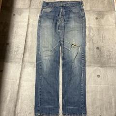 90s vintage Levi's 509 damage denim curt