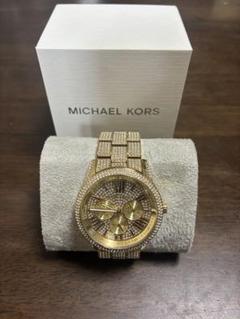 Michael Kors クロノグラフ 時計　数回使用 MICHAEL KORS ゴールド クロノグラフ 腕時計 - メルカリ