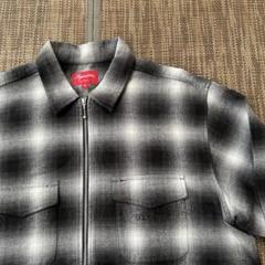 Supreme Shadow Plaid Flannel Zip Upのサムネイル