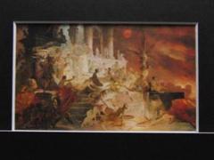 アルフォンス・ミュシャ、ローマの火災を見つめるネロ、希少な画集より m20731688867_1.jpg?1701575396