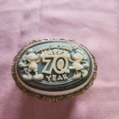 ディズニー　ジュエリーボックス　オルゴール　70周年記念