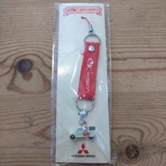 【非売品】三菱 EK・WAGON×キティちゃんストラップ