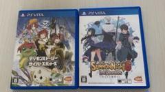 PSVITA デジモン&サモンナイト6 【2本SET】