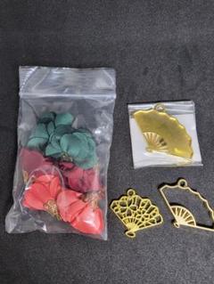 ハンドメイド レジン作品用空枠 チャーム お正月