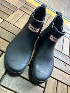 極美品【ハンター】（UK5）コマンド チェルシー ブーツ