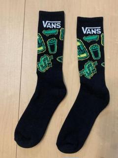 vans sox バンズ ソックス ポップ柄 ブラック グリーンのサムネイル