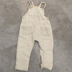 H&M リネンサロペット18Ｍ　86 ベージュ