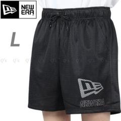 ニューエラ クール メッシュ ショートパンツ ブラック 新品 L