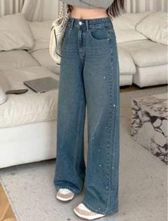 SHEIN デニム キラキラ