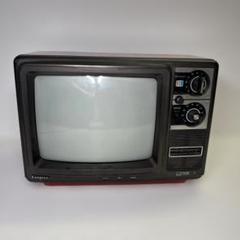1978年製■昭和レトロ■SHARP ブラウン管テレビ　CT-1405R 赤色 1978年製□昭和レトロ□SHARP ブラウン管テレビ CT-1405R 赤色