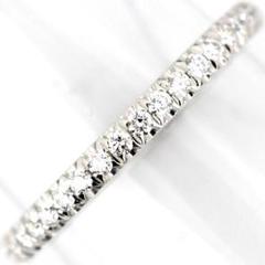 ティファニー ソレスト ダイヤモンド バンド リング フルエタニティ 7.5号 Tiffany & Co. - ティファニー リング ダイヤ ソレスト フル