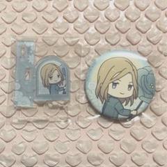 うたプリ シャニスト FH カードスタンド ちびキャラ 缶バッジ カミュ