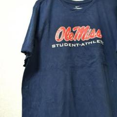 【訳あり】NIKE ナイキ　ヴィンテージ　メンズ　Tシャツ　ネイビー　XL