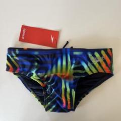 【speedo】スピード 競パン 青 Sサイズ スピード競パンS 白×青
