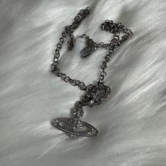 【美品】VivienneWestwood ネックレス シルバー 正規品 美品正規品/現行Viviennewestwoodスモールオーブネックレス