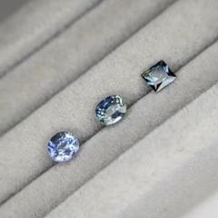 呼び声様　参考出品　バイカラーサファイア