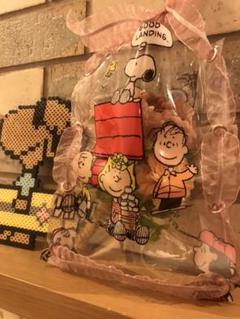 SNOOPYフラワーバッグ アーティフィシャル造花 ブートニア コサージュ