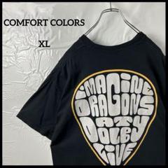 バンドtシャツ　イマジンドラゴンズ　ライブT バックプリント　黒ブラック　ツアーのサムネイル