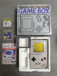 Nintendo ゲームボーイ本体 ゲームソフト付き中古ジャンク品　任天堂
