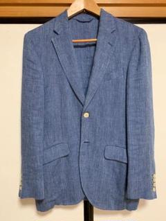 【美品】ハケット HACKETT 英国 リネン・コットン 春夏ジャケット L 美品】ハケット HACKETT 英国 リネン・コットン 春夏ジャケット