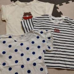 水玉模様 Tシャツ サイズ95 90