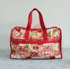 レスポートサック♡ピンクハウス♡ボストンバッグ 赤 パッチワーク Amazon.co.jp: レスポートサック ピンクハウス ショルダーバッグ