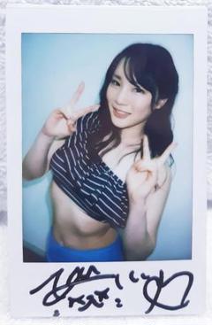 鈴村あいり　直筆サイン入りチェキ　チェキ　チャイナ　青　コスプレ　レア 鈴村あいり 4点セット 直筆サイン入りチェキ レア コスプレ