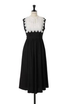 ワンピース her lip to Grace Cotton-Blend Long Dress Grace Cotton-Blend Long Dress herlipto - メルカリ