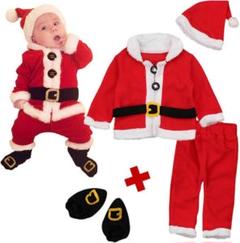 クリスマス サンタクロース コスプレ 仮装 ベビー服 赤ちゃん用 80cm