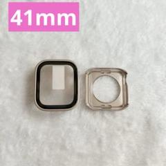 Apple Watch カバー 防水 一体型 41mm スターライト