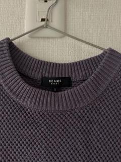 BEAMS HEART パープル ニット S
