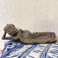 木彫　涅槃仏