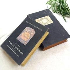 アンティーク調✨️洋書風 収納ボックス 本型収納 インテリア 2個セット