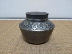 煎茶道具  備前焼  錫蓋  茶壺　骨董 fit=scale-down,w=1200
