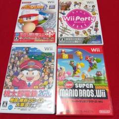 wiiソフト Wiiソフト4本セット - メルカリ