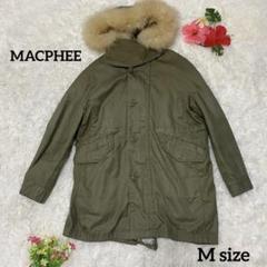 新品　MACPHEE ベージュ モッズコート ポリステルコットンメモリークロス モッズコート