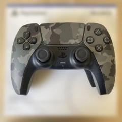 PS5 デュアルセンス ワイヤレスコントローラー グレー カモフラージュ